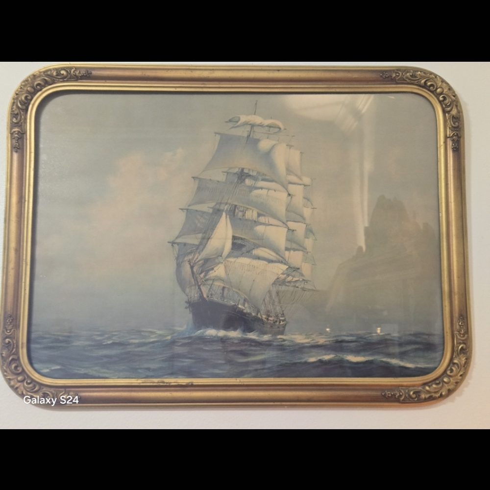 CLIPPER SHIP ICONIC WALL ART